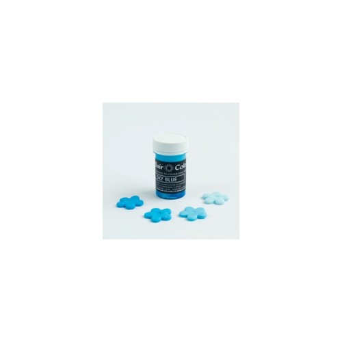 Sugarflair Lebensmittelfarbe Paste Pastell Himmelblau - Sky Blue, 25g