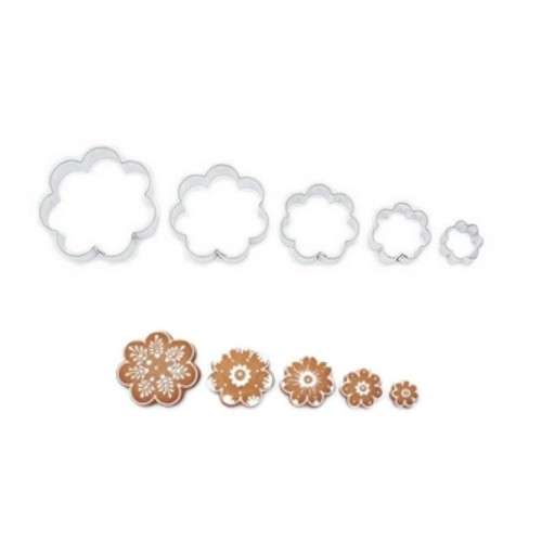 Flower Cutter Set, 6 pcs