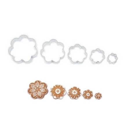 Flower Cutter Set 5 pcs