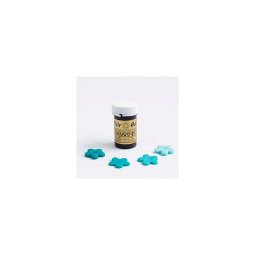 Sugarflair Spectral Paste Colour - Turquoise, 25g