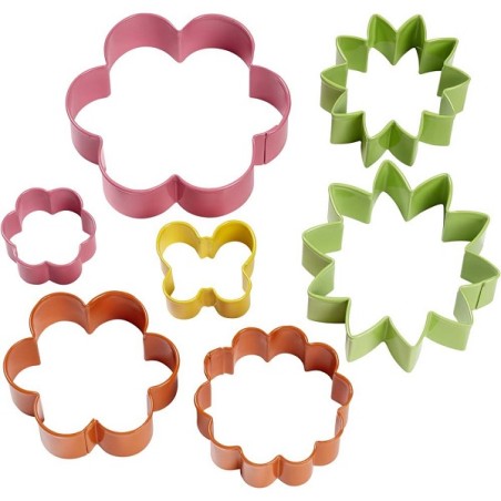 Wilton Flower Shaped Cookie Cutter Set 2308-1541