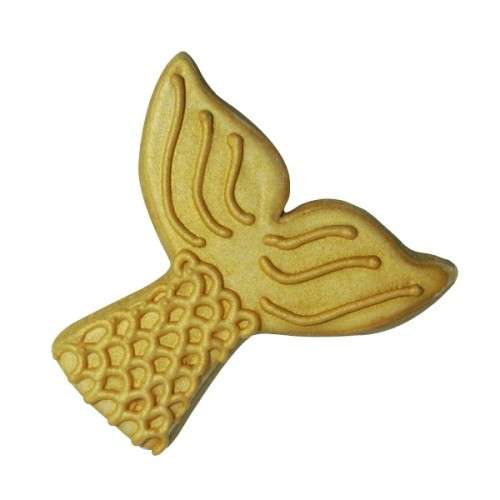 Anniversary House Turquoise Mermaid Tail Cookie Cutter, 9.5cm