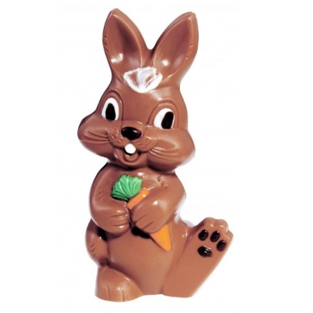 Chocolate Easter Bunny Mould with Carrot