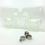 Double Twinkle the Unicorn Chocolate Mould, 110mm