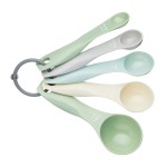 Colourworks Pastell Messlöffel Set, 5 Stück