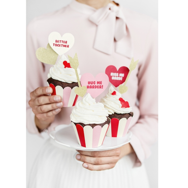 Sweet Love Cupcake Einstecker Set Amorpfeil