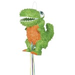 Unique Party Dinosaur T-Rex Pull-Pinata 40cm