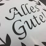 Alles Gute Stencil, 26cm