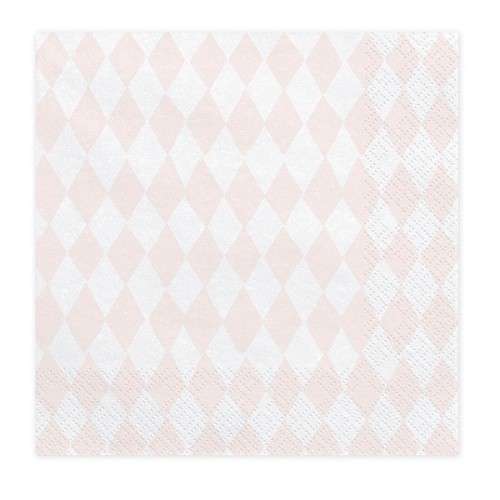 PartyDeco Magical Unicorn Napkins Pink, 20 pcs