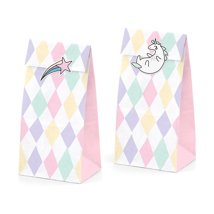 Pastel Treat Bags Partyware