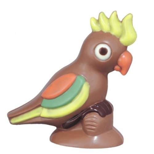 Parrot Chocolate Mould, 12.5cm