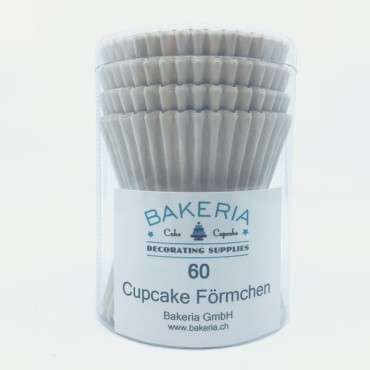 Cream cupcake cases - stylish muffin liners for special occasions