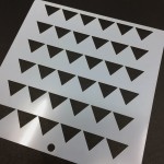 Triangle Tortenschablone, 145x145mm