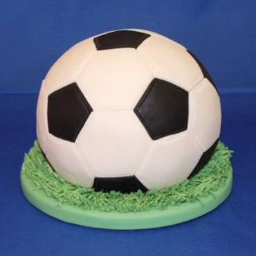 Dekofee Fussball Ausstecher Set für eine 20cm Fussballtorte