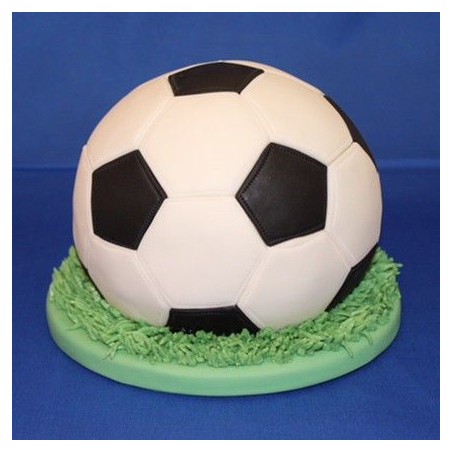 Dekofee Fussball Ausstecher Set für eine 20cm Fussballtorte