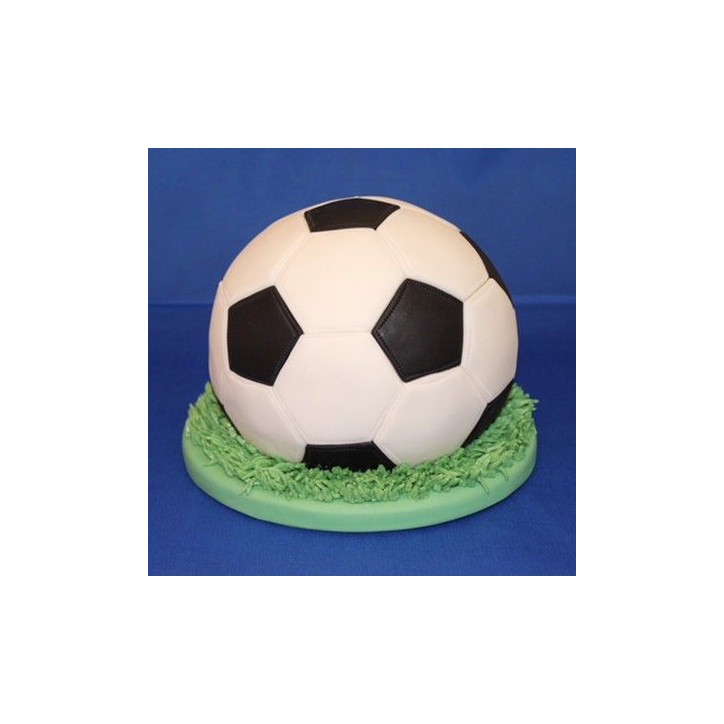 Dekofee Fussball Ausstecher Set für eine 20cm Fussballtorte