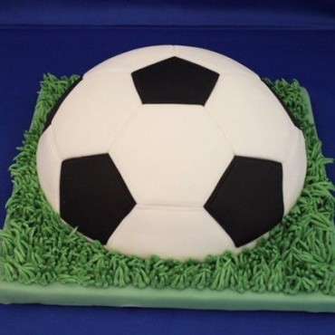 Dekofee Fussball Ausstecher Set für eine 20cm Fussballtorte