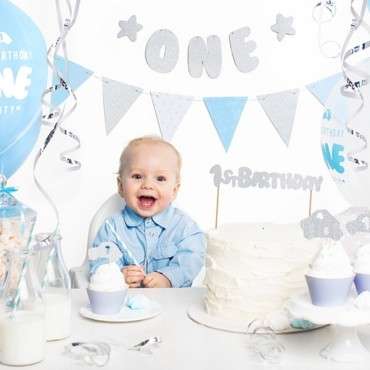 Baby Boy Paper Bunting