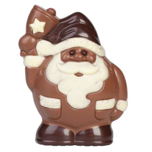 Double Chubby Santa Claus Chocolate Mould, 110mm