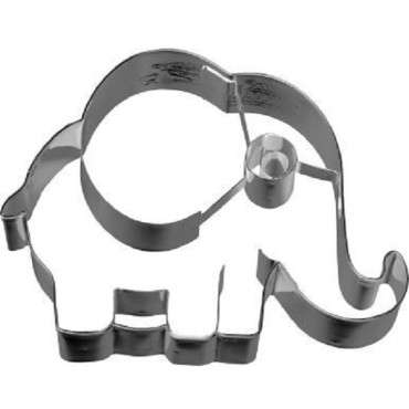 Elephant Fanti Cookie Cutter