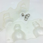 Double Snowman Chocolate Mould, 100mm