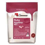 Carma Kuvertüre Tropfen Ruby Azalina 40%, 1500g