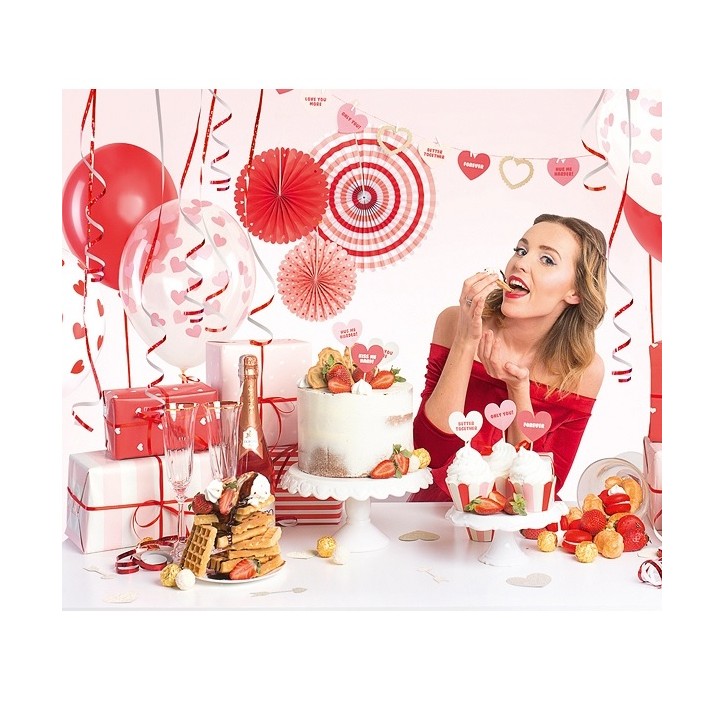 Liebe Party Dekorationsset 32-teilig Sweet Love Box of Decorations Set9