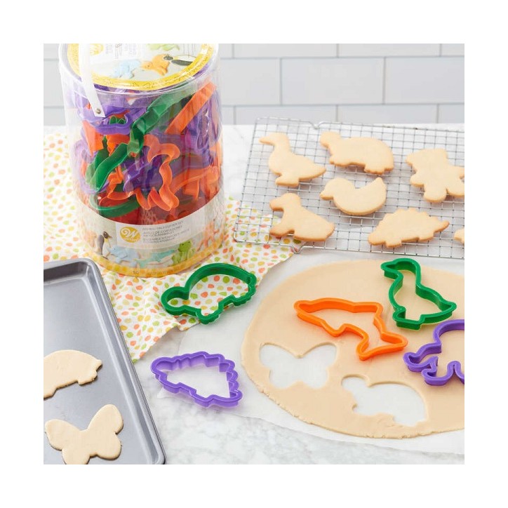 2304-1055 Animal Pals Cookie Cutter Wilton - 070896230553