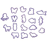 Wilton Animal Pals Cookie Cutter Set, 50 pcs