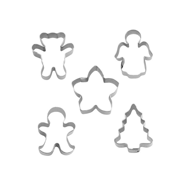 Christmas Assorted Micro Cookie Cutter Set Städter 004603