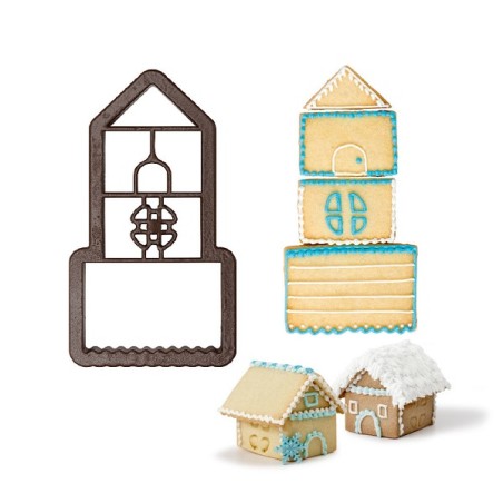 3d house cookie cutter