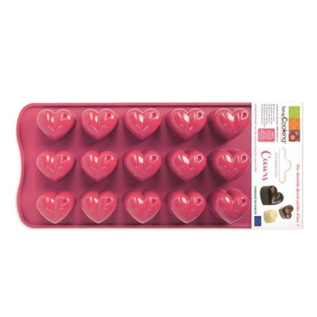 ScrapCooking Choco Coeurs - Pralinengiessform Herzen 6730