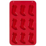 Wilton Silicone Mold Stockings, 9 pcs