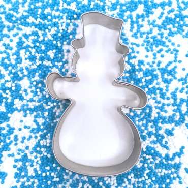 Snowman Cookie Cutter Stainless Steele - 3335