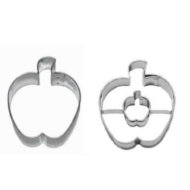 Apple Sanwich Cookie Cutter Set