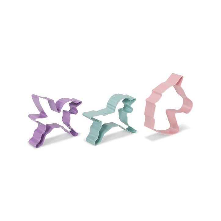 Patisse Cookie Cutter Unicorn Set/3