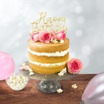 PME Happy Birthday Script Topper Ausstecher