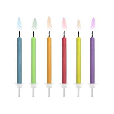 Coloured Flames Partycandles