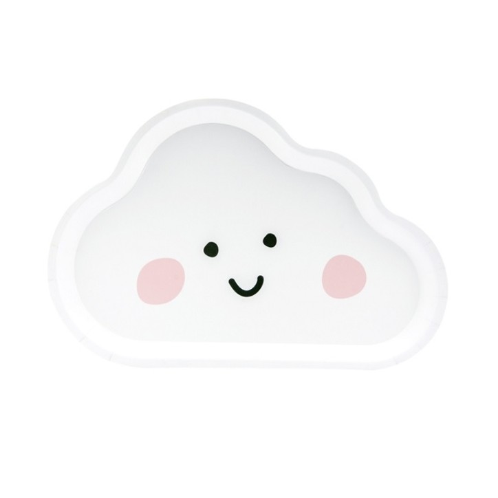 Cloud Shaped Partyplates TPP49