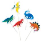 Talking Tables Dino Birthday Candles, 5 pcs