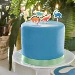 Talking Tables Dino Birthday Candles, 5 pcs