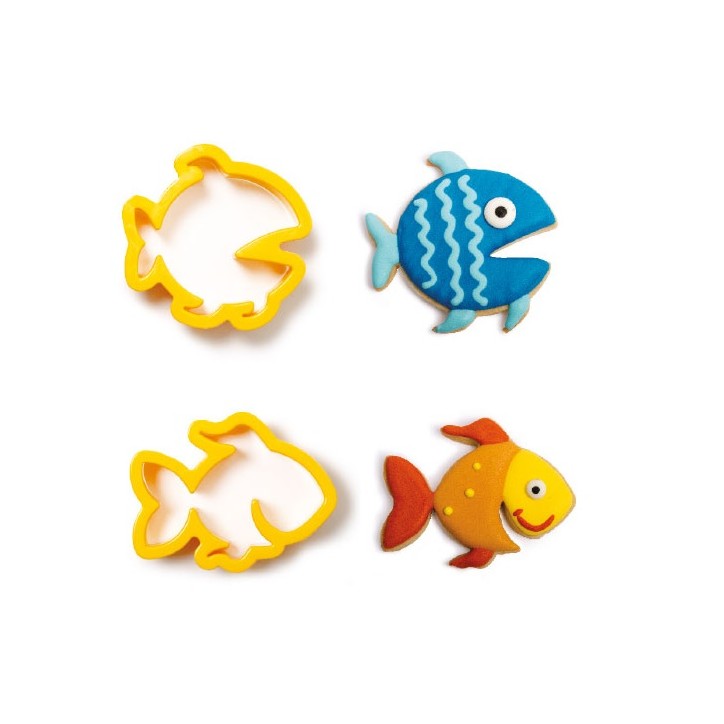 Fish Cookie Cutters - Set of 2 - 0255190