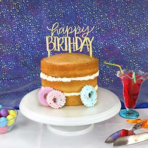 PME Happy Birthday Modern Cake Topper Cutter