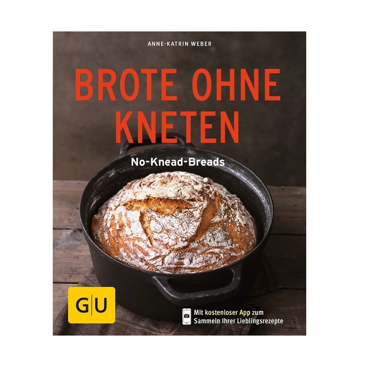 Brote ohne Kneten Buch - Brotbacken im Topf