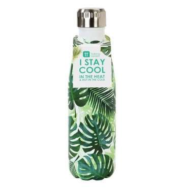 Tropical Fiesta Palm Print Bottle - Talking Tables