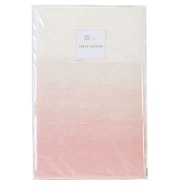 We ♥ Pink Table Cover - Pink Ombre Table Cover 120x180cm