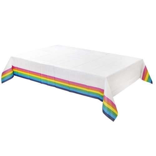 Talking Tables Regenbogen Tischdecke, 180x120cm