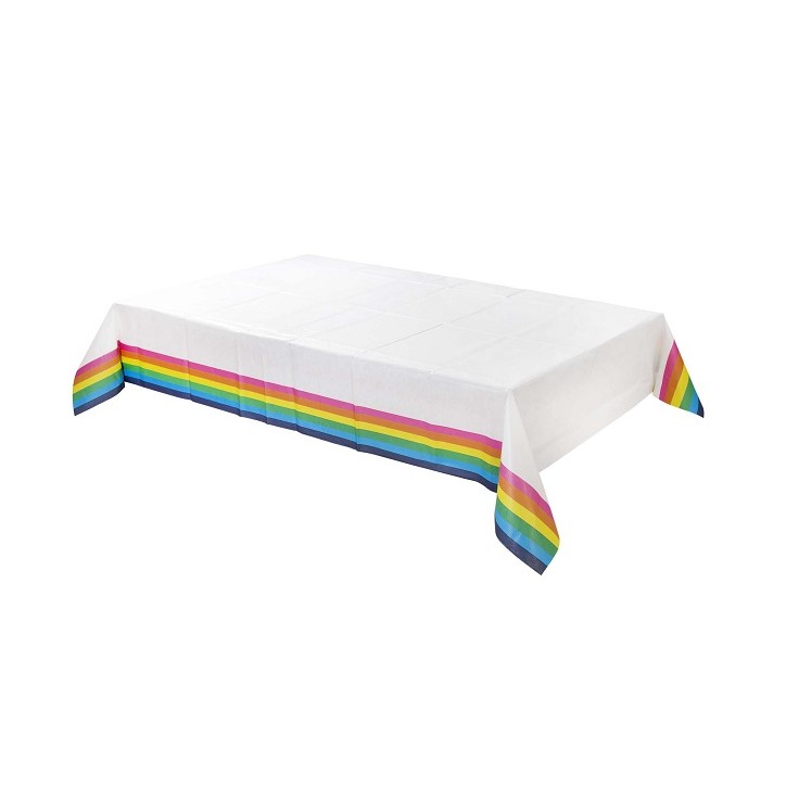 Birthday Brights Rainbow Table Cover Talking Tables