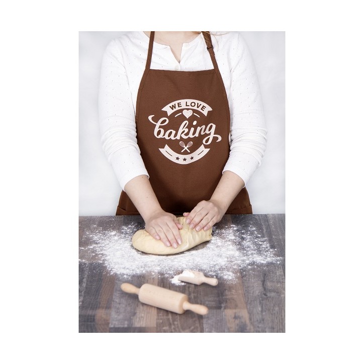 Polyester Küchenschürze WE LOVE Baking - Städter 256101