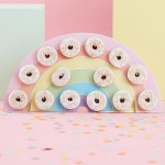 Ginger Ray Rainbow Donut Wall for 14 Donuts